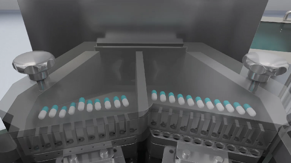 capsule filling dsicharge